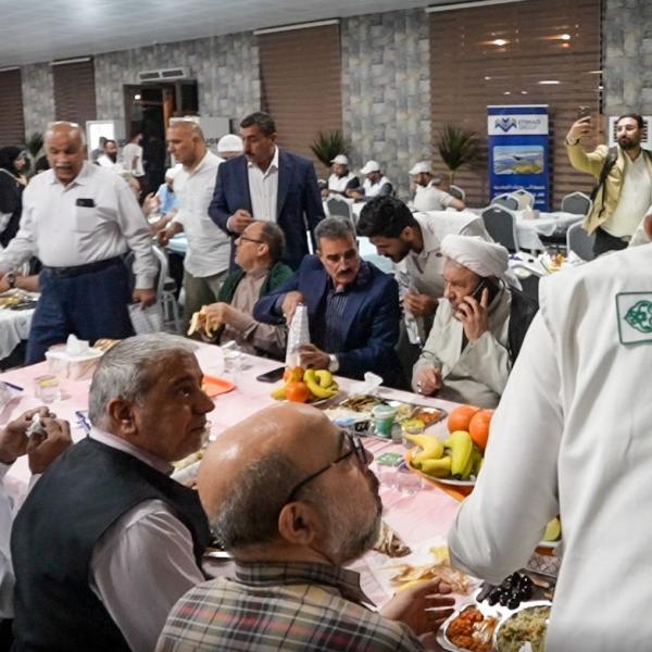 العتبة العلويّة المقدّسة .. توزّع أكثر من 25 ألف وجبة طعام على الحجّاج العائدين عبر منفذ عرعر.