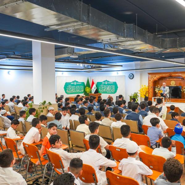 العتبة العلويّة المقدّسة تحتفي بطلبة التعليم القرآني المتميّزين