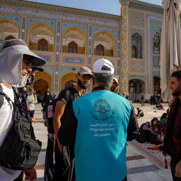 "دليل الزائر" .. خدمة نوعية تطلقها العتبة العلويّة المقدّسة في زيارة الأربعين لهذا العام