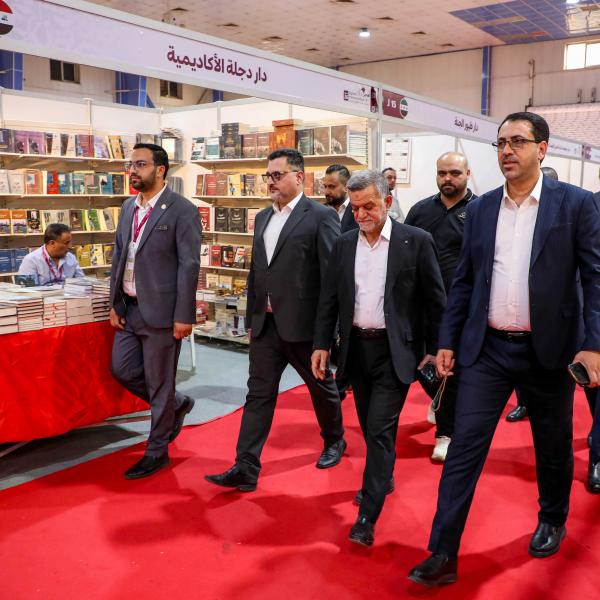 الأمانة العامّة للعتبة العلويّة المقدّسة تتفقدُ جناحَها في معرضِ بغدادَ الدولي وتُشيدُ بالفعالياتِ المبتكرةِ