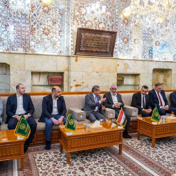 السيد الأمين العامّ يلتقي رئيس هيئة النزاهة