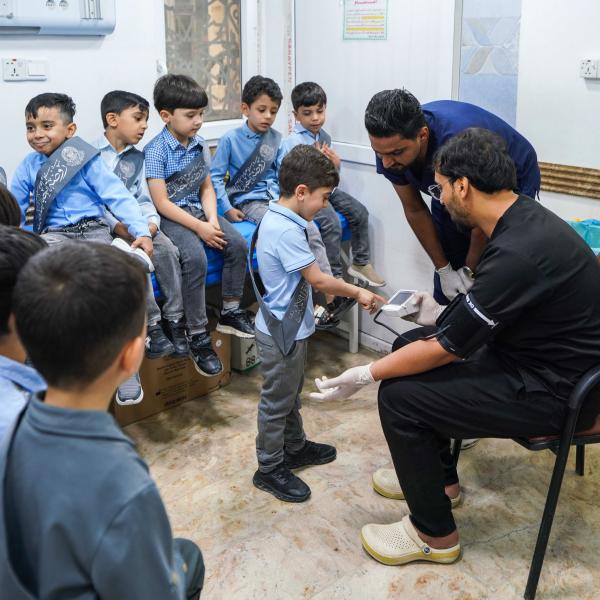رحلة علمية ترفيهية لأطفال روضة أحباب الأمير في مركز الرسول الأعظم الطبّي