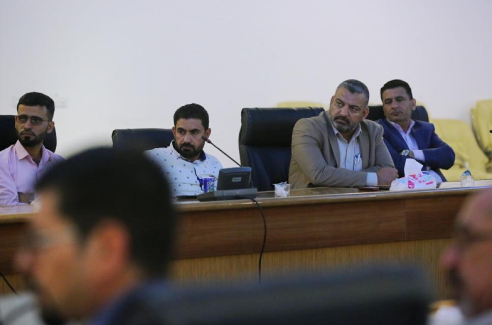 العتبة العلوية المقدسة تشارك في اجتماع مدراء إعلام دوائر محافظة النجف الأشرف