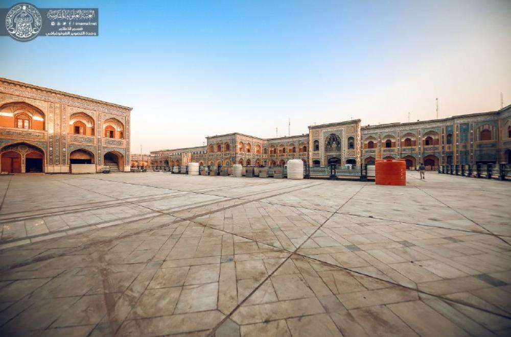 اللجنة العليا لإدارة ملف الخدمات في زيارة الأربعين تعلن عن تهيئة صحن فاطمة (ع) لاستقبال زائري حرم أمير المؤمنين(ع)  