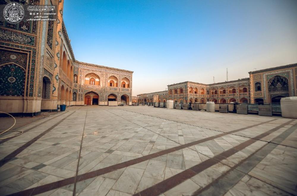 اللجنة العليا لإدارة ملف الخدمات في زيارة الأربعين تعلن عن تهيئة صحن فاطمة (ع) لاستقبال زائري حرم أمير المؤمنين(ع)  