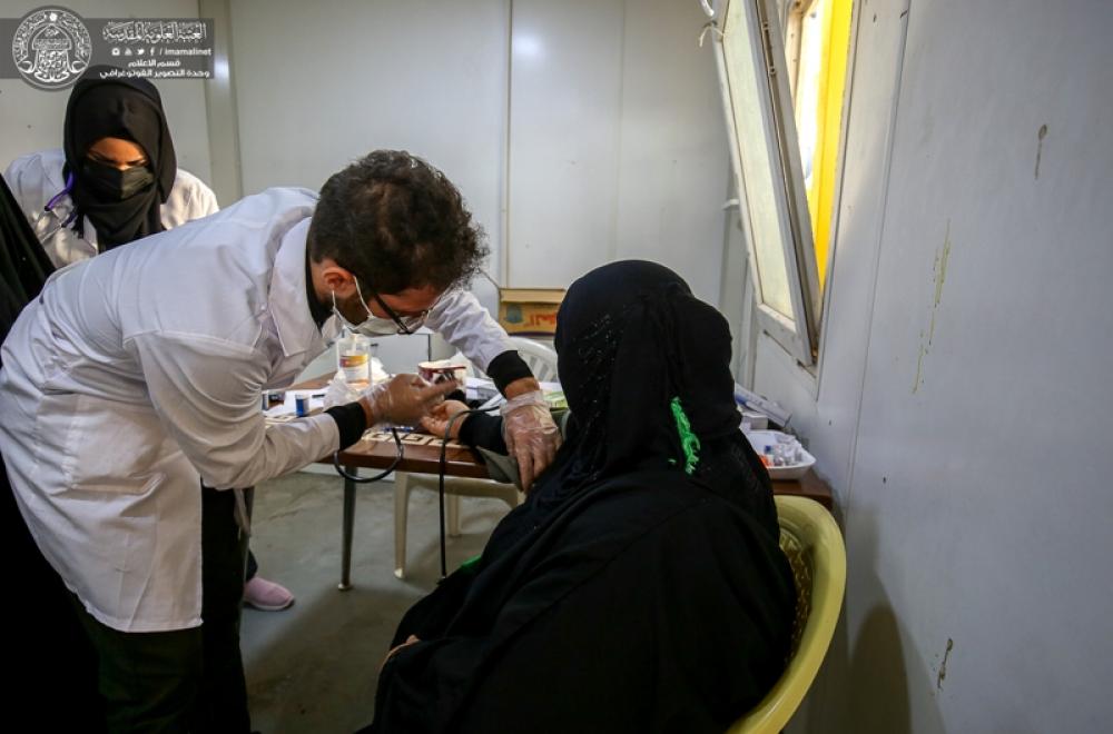 العتبة العلوية ... استراحة المرتضى على طريق ياحسين تقدم خدماتها المختلفة لزوار أمير المؤمنين (ع) صور