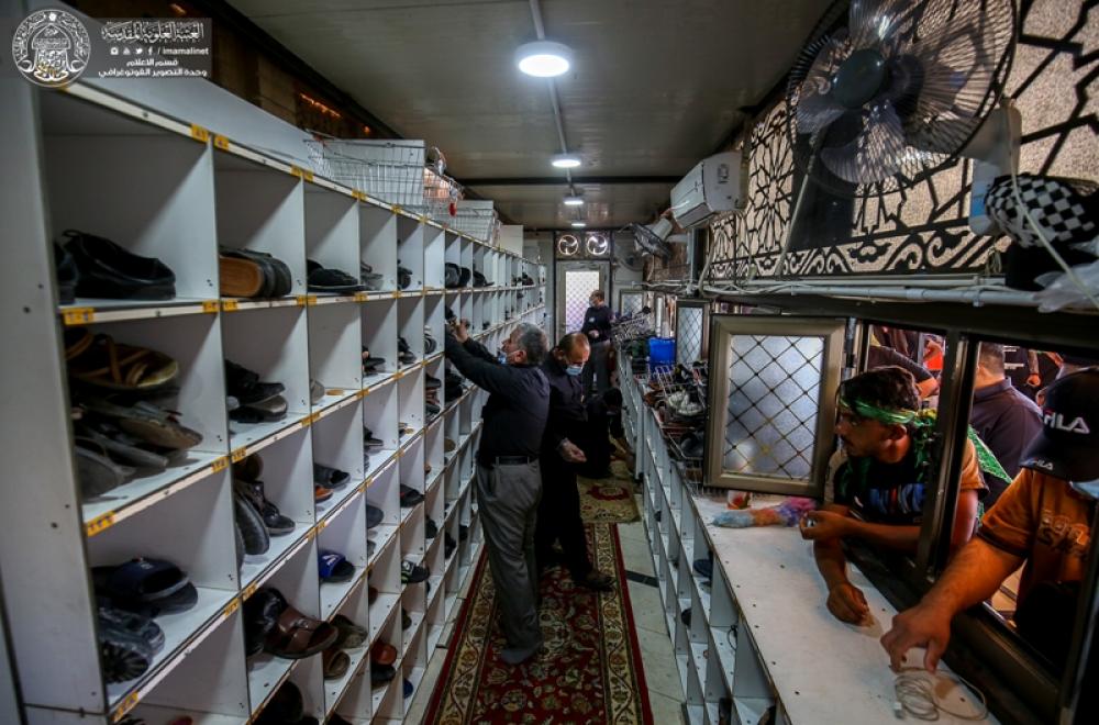 العتبة العلوية ... استراحة المرتضى على طريق ياحسين تقدم خدماتها المختلفة لزوار أمير المؤمنين (ع) صور