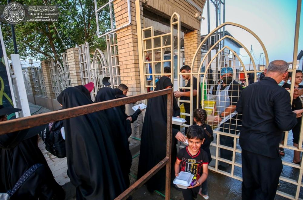 العتبة العلوية ... استراحة المرتضى على طريق ياحسين تقدم خدماتها المختلفة لزوار أمير المؤمنين (ع) صور