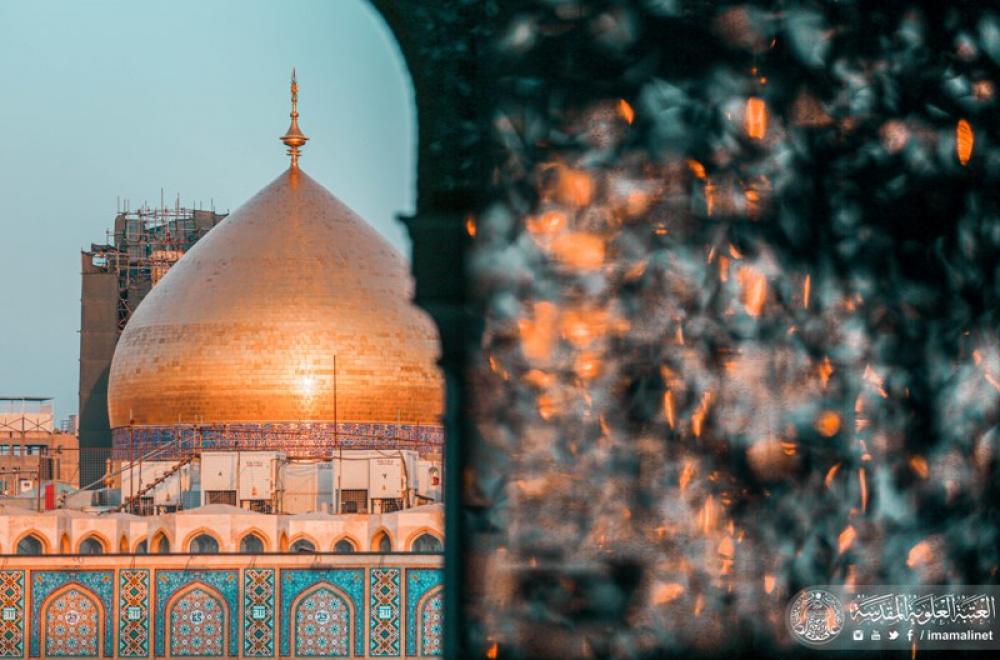 تقرير مصور حول استئناف العمل في مشروع صحن فاطمة (عليها السلام) 
