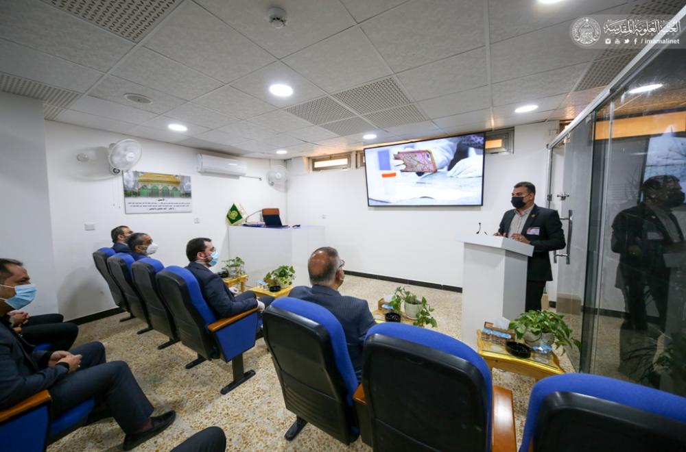 العتبة العلوية المقدسة تفتتح (مركز الأمين للأبحاث والتقانات الاحيائية المتقدمة) لخدمة الباحثين من ذوي الاختصاص 