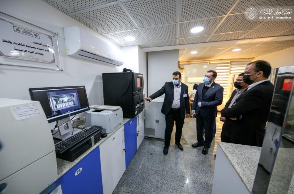 العتبة العلوية المقدسة تفتتح (مركز الأمين للأبحاث والتقانات الاحيائية المتقدمة) لخدمة الباحثين من ذوي الاختصاص 
