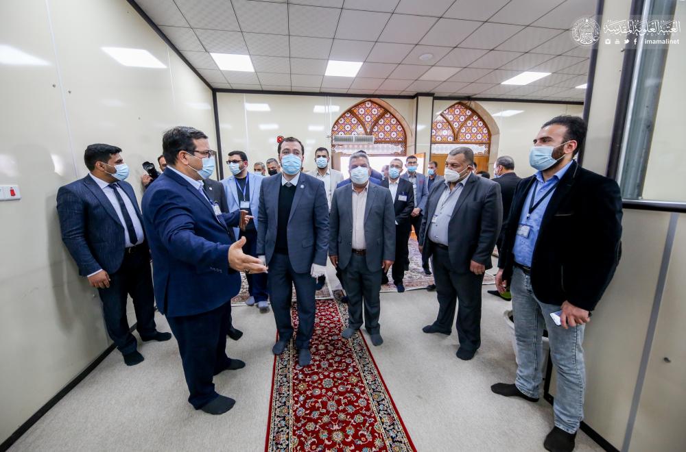 تزامناً مع الولادة الميمونة لأمير المؤمنين ع .. افتتاح المقر الجديد لإذاعة وفضائية العتبة العلوية المقدسة  