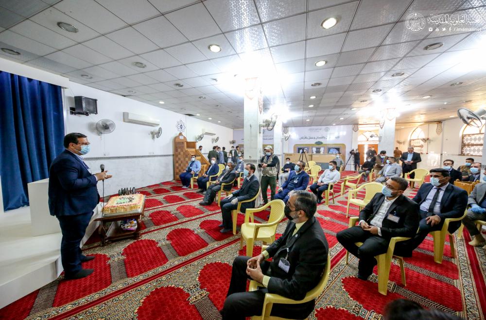 تزامناً مع الولادة الميمونة لأمير المؤمنين ع .. افتتاح المقر الجديد لإذاعة وفضائية العتبة العلوية المقدسة  