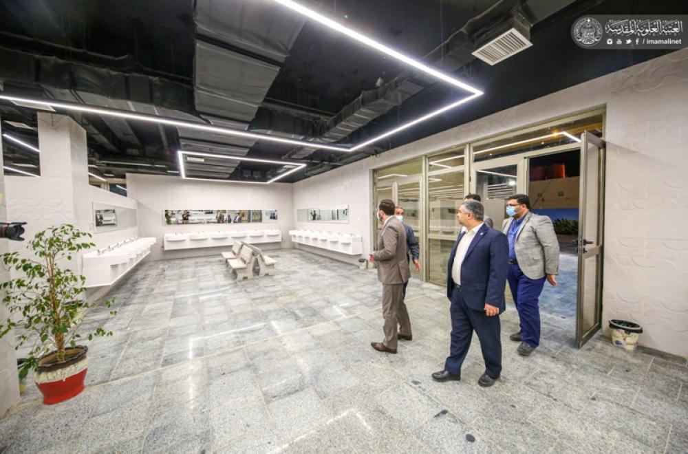   افتتاح مجمع صحيات رقم (3) في منطقة الحولي بمواصفات عالية خدمة للزائرين 
