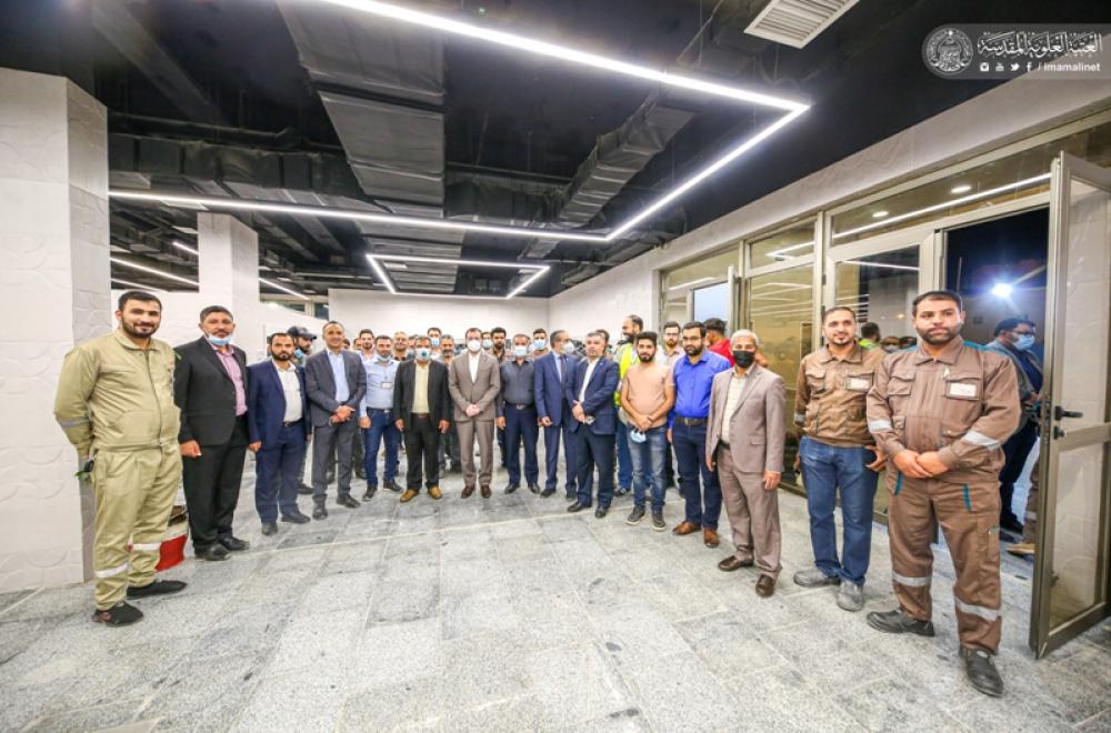   افتتاح مجمع صحيات رقم (3) في منطقة الحولي بمواصفات عالية خدمة للزائرين 