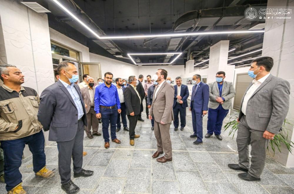   افتتاح مجمع صحيات رقم (3) في منطقة الحولي بمواصفات عالية خدمة للزائرين 
