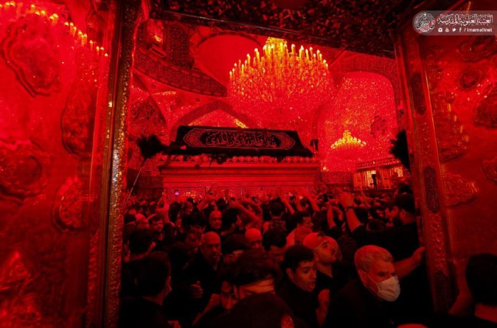 هكذا ودّع الزائرون إمامهم في يوم استشهاده (ع) ... فداك شيعتك يا أمير المؤمنين 