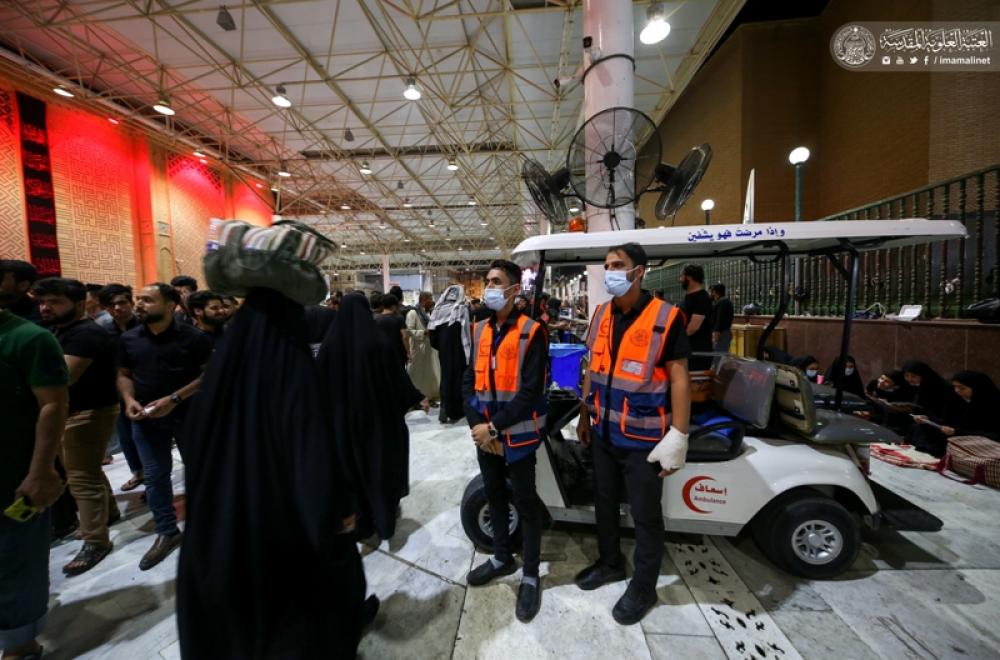 العتبة العلوية المقدسة تعلن نجاح خطتها الخَدمية في ذكرى استشهاد الإمام أمير المؤمنين (عليه السلام)