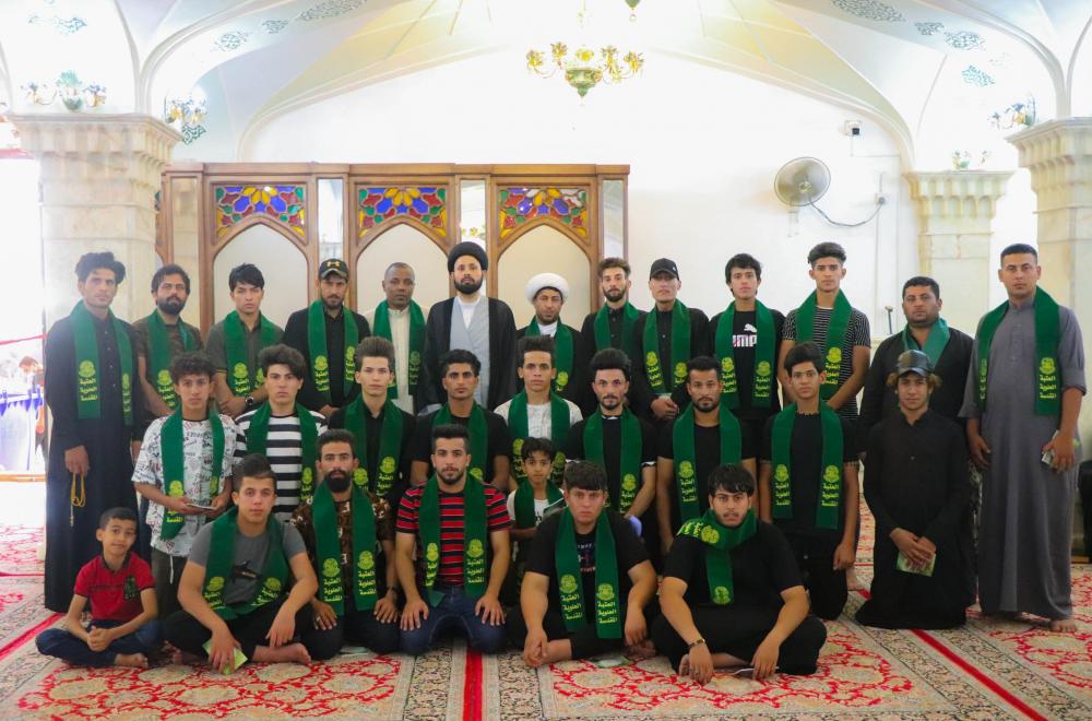 قسم الشؤون الدينية في العتبة العلوية يستضيف وفد محافظة بغداد 