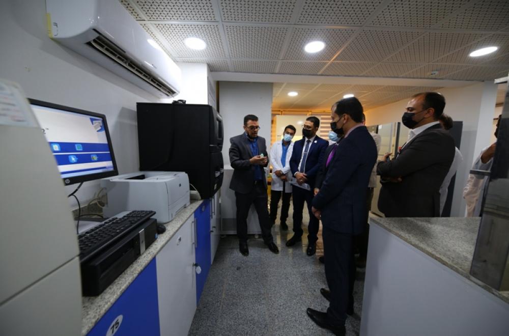 وفد جامعة الكفيل يطلع على آخر الأبحاث في مركز الأمين للأبحاث والتقنات الإحيائية في العتبة العلوية 