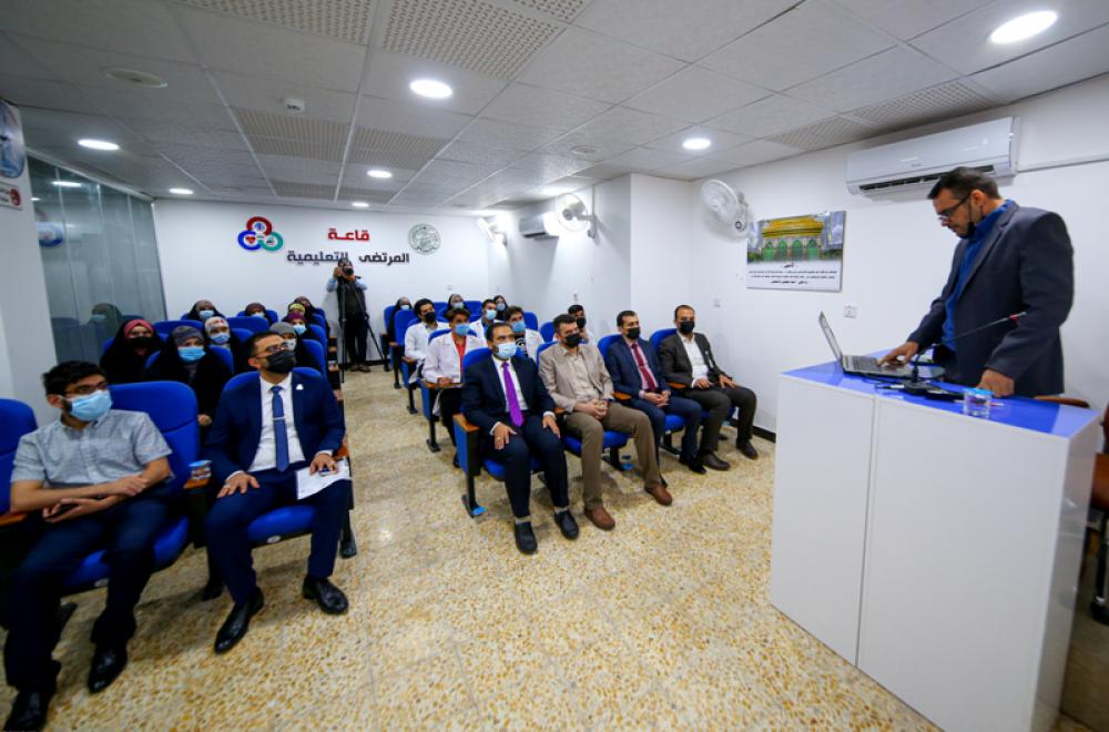 وفد جامعة الكفيل يطلع على آخر الأبحاث في مركز الأمين للأبحاث والتقنات الإحيائية في العتبة العلوية 
