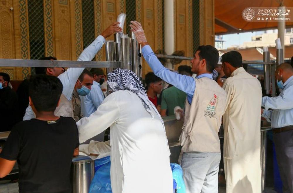 العتبة العلوية تستنفر جهود منتسبيها لخدمة الزائرين في عيد الأضحى المبارك