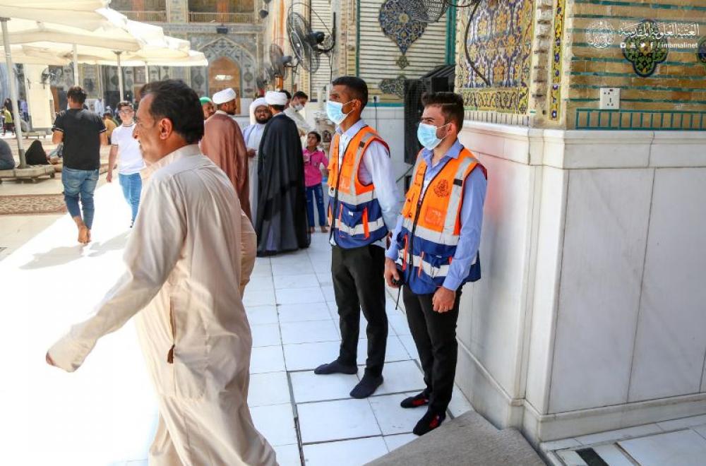 قسم السلامة المهنية ينفذ جملة من الإجراءات الاحترازية لخدمة الزائرين بمناسبة عيد الأضحى المبارك