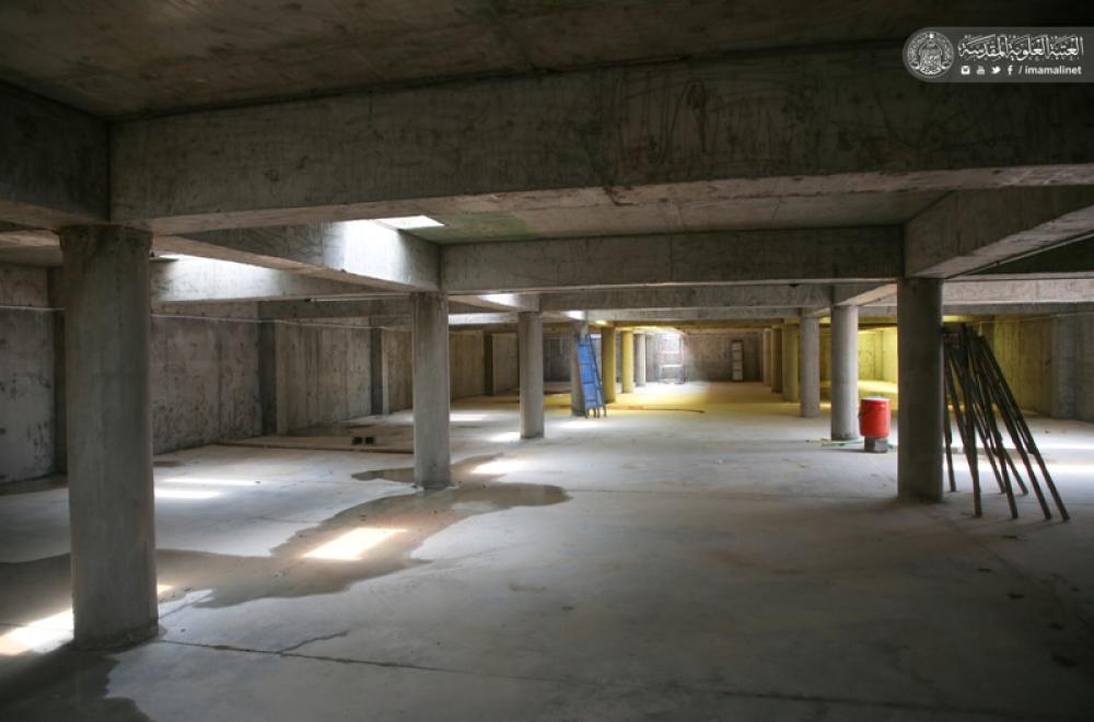 قسم الشؤون الهندسية في العتبة العلوية يعلن عن مراحل متقدمة في مشروع غرف كهرباء المحطة التحويلية