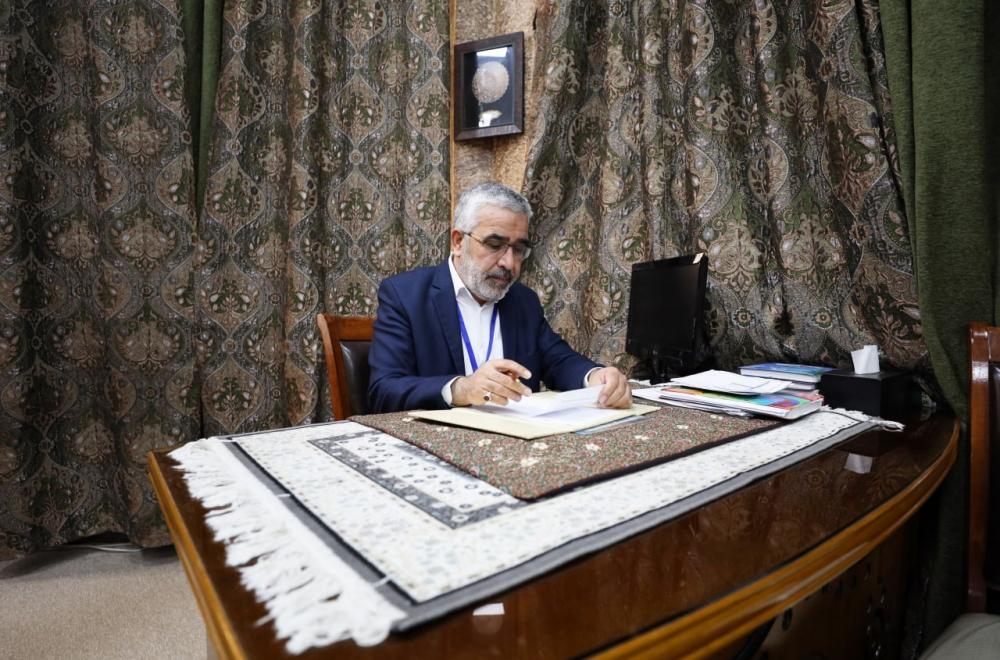ديوان الوقف الشيعي : تكليف السيد عيسى الخرسان أميناً عاماً للعتبة العلوية المقدسة 