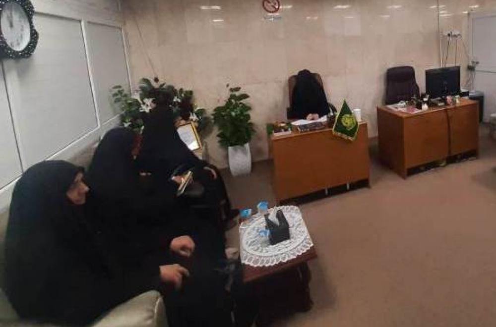 اللجنة الثقافية النسوية في ديوان الوقف الشيعي تزور الشعب النسوية في العتبة العلوية المقدسة