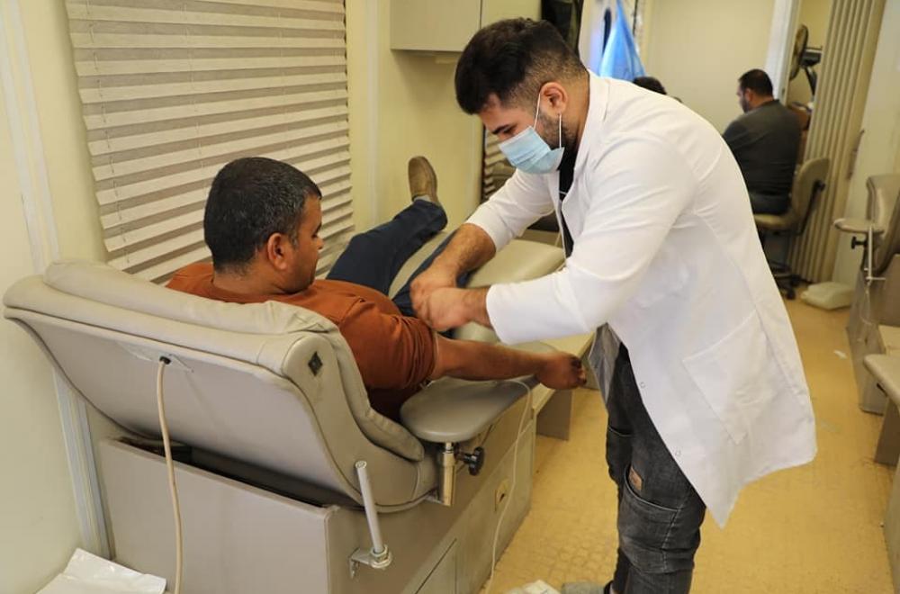  العتبة العلوية المقدسة تنفذ حملة للتبرع بالدم بالتعاون مع دائرة صحة النجف الأشرف – صور -