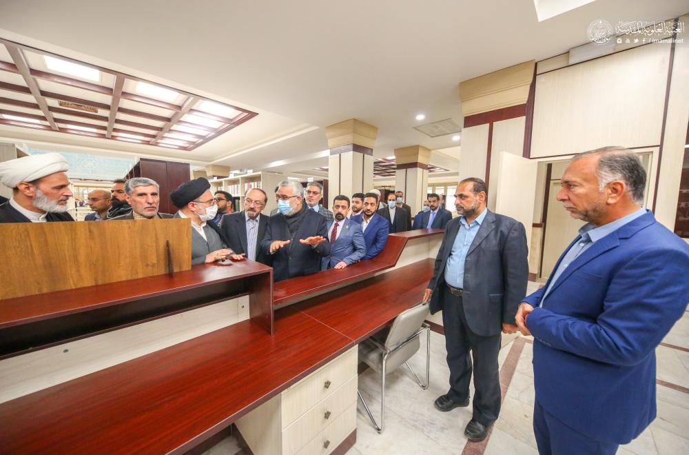 ضمن فعاليات أسبوع العفاف .. العتبة العلوية المقدسة تفتتح بناية مكتبة الروضة الحيدرية في صحن السيدة فاطمة (عليها السلام)