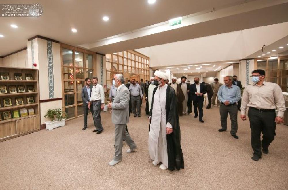 العتبة العلوية المقدسة تفتتح (مكتبة الروضة الحيدرية ) في مقرها الجديد