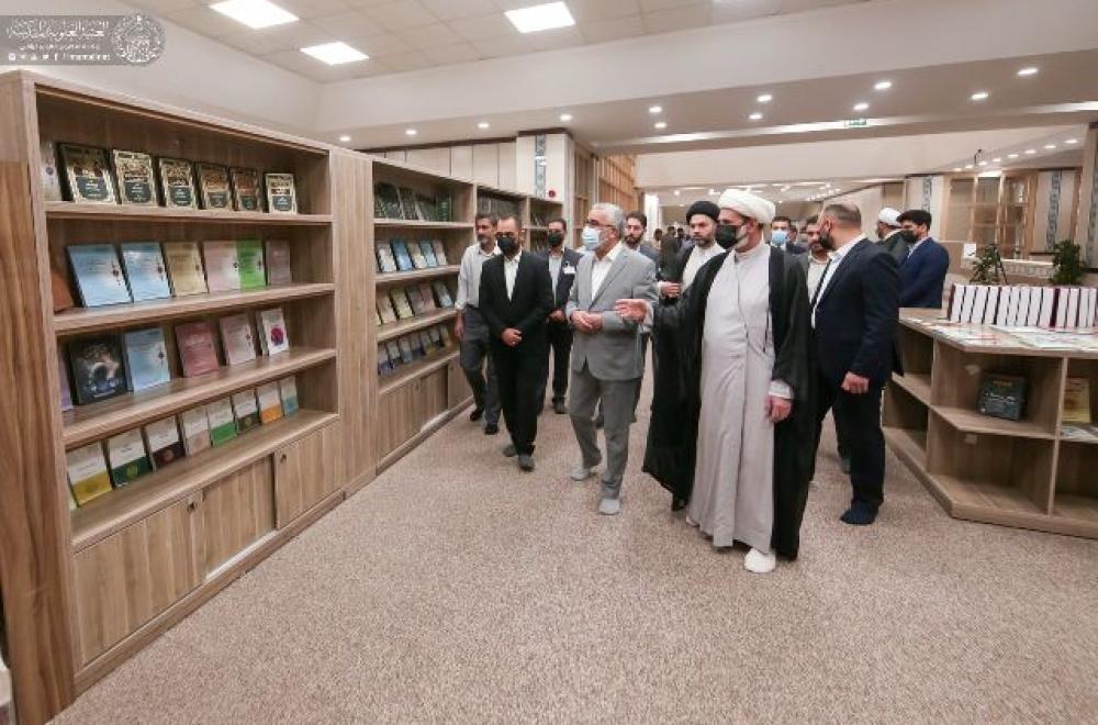 العتبة العلوية المقدسة تفتتح (مكتبة الروضة الحيدرية ) في مقرها الجديد
