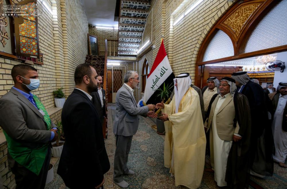 الأمين العام يستقبل المهنئين بعيد الفطر المبارك من أبناء ووجهاء النجف الأشرف
