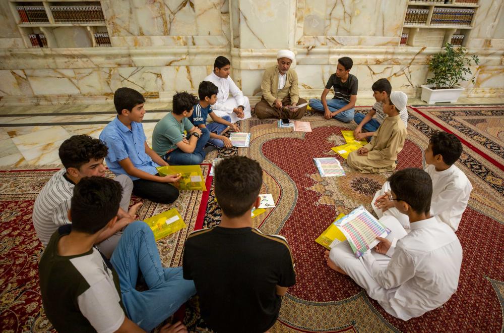 قسم الشؤون الدينية يقيم دورات صيفية لفئات من طلاب المدارس  