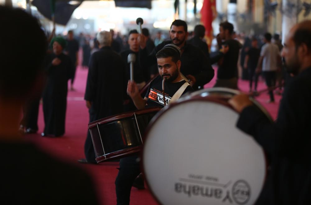 هيئة المواكب في العتبة العلوية تستنفر جهودها لتقديم الخدمات الميدانية للزائرين 