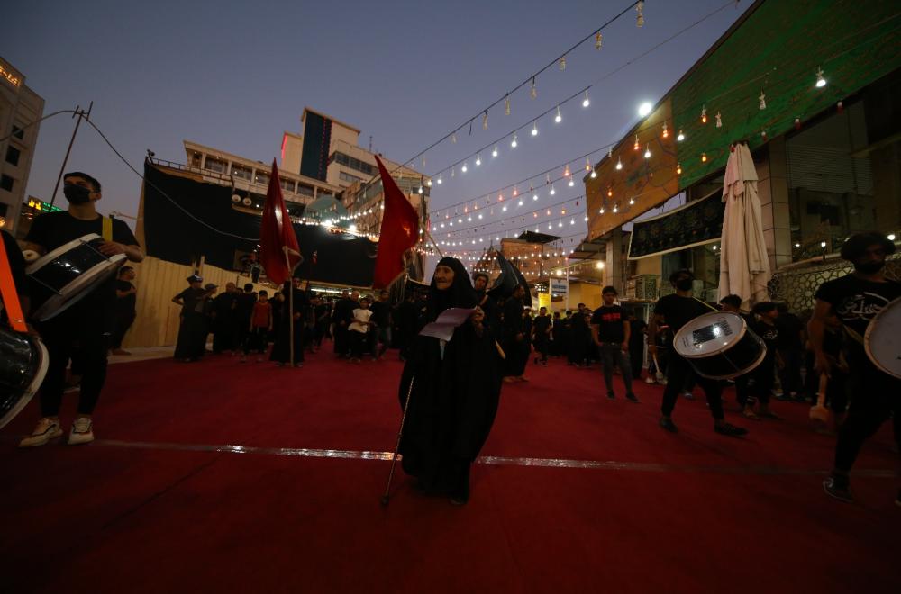 هيئة المواكب في العتبة العلوية تستنفر جهودها لتقديم الخدمات الميدانية للزائرين 