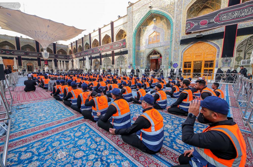 دار شفاء أمير المؤمنين تستعد لتقديم خدماتها للزائرين و المجاورين لأمير المؤمنين ليلة العاشر و يومه