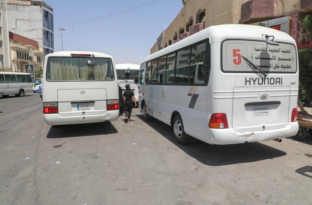 في ذكرى رحيل النبي الأعظم(ص)..قسم الآليات يستنفر جميع امكاناته لتقديم الخدمات للزائرين  