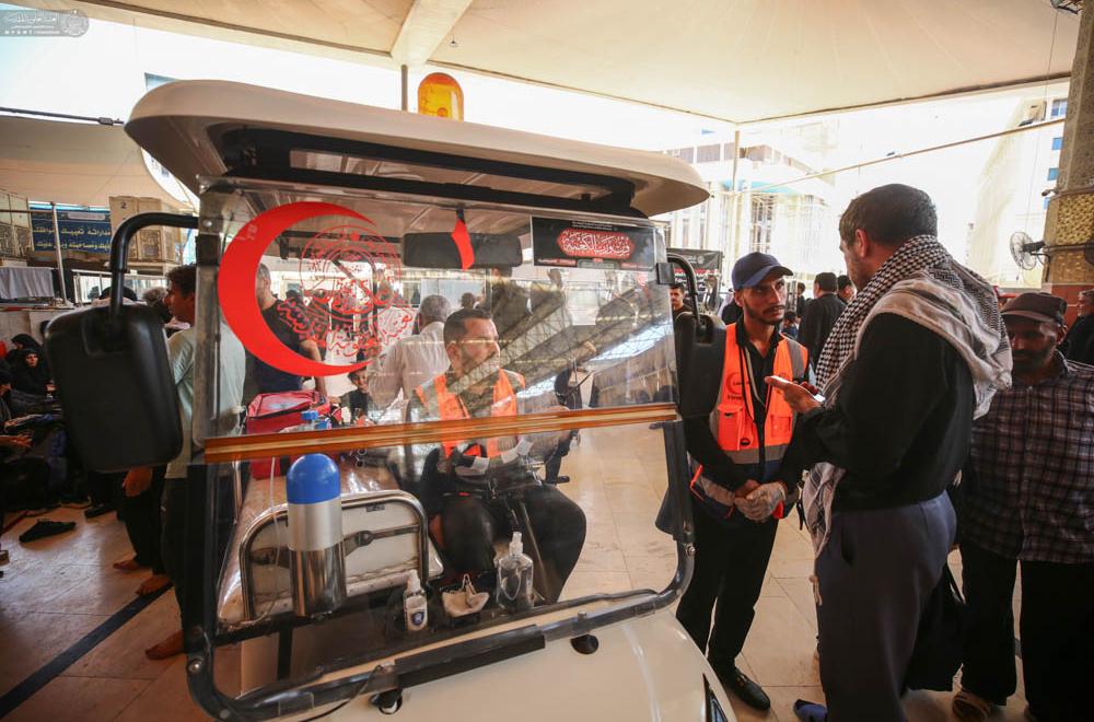 المفارز الطبية في العتبة العلوية تستنفر جهودها لخدمة الزائرين في ذكرى رحيل سيد الكائنات(ص)