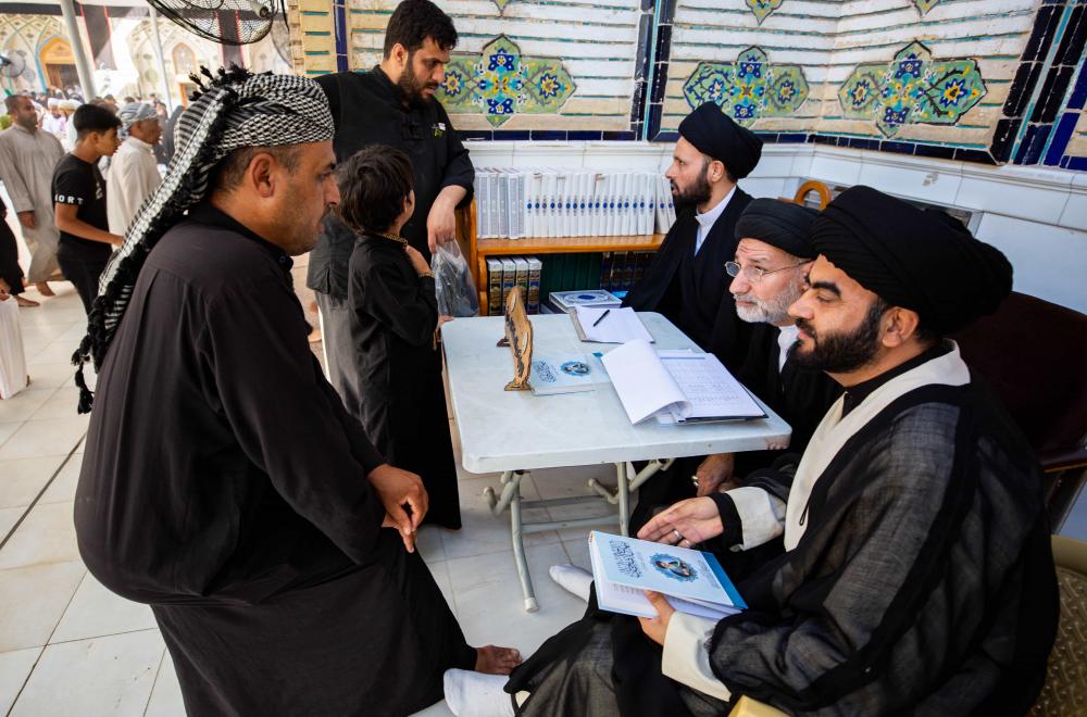 محطات الإجابة عن الأسئلة الشرعية الخاصة بزيارة أمير المؤمنين (عليه السلام)