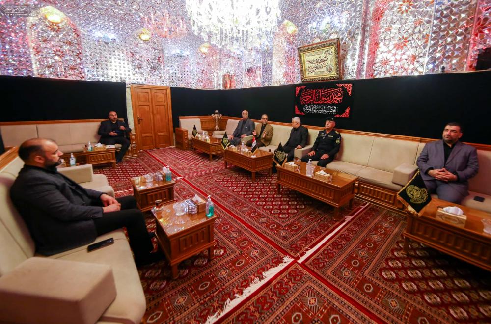 قسم العلاقات العامة يستقبل مختلف الوفود الرسمية بمناسبة ذكرى رحيل سيد الكائنات والرسل النبي محمد صلى الله عليه وآله وسلم) 