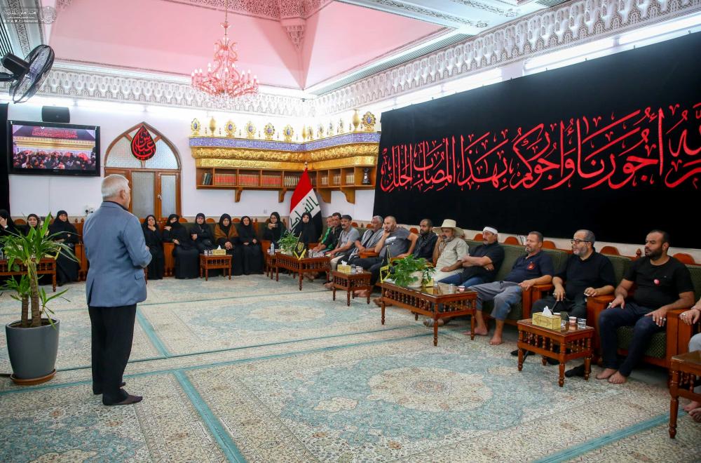 قسم العلاقات العامة يستقبل مختلف الوفود الرسمية بمناسبة ذكرى رحيل سيد الكائنات والرسل النبي محمد صلى الله عليه وآله وسلم) 