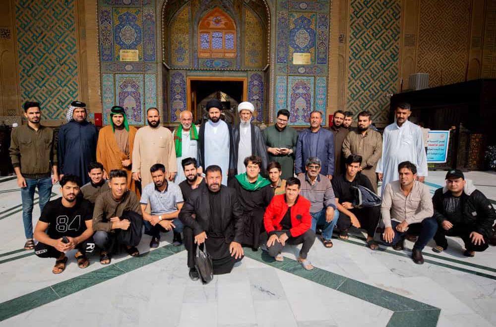 قسم الشؤون الدينية في العتبة العلوية المقدسة يستضيف وفدي محافظة ميسان وديالى