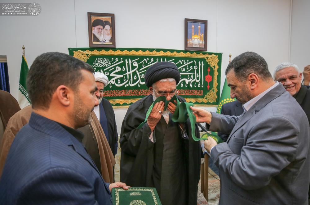 وفد العتبة العلوية المقدسة والحوزة العلمية يتوجه إلى جمهورية ايران الإسلامية لإقامة النسخة الثانية من مؤتمر أمناء الرسل