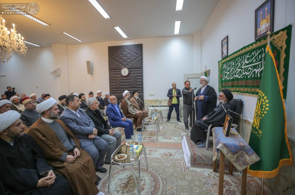 وفد العتبة العلوية المقدسة والحوزة العلمية يتوجه إلى جمهورية ايران الإسلامية لإقامة النسخة الثانية من مؤتمر أمناء الرسل