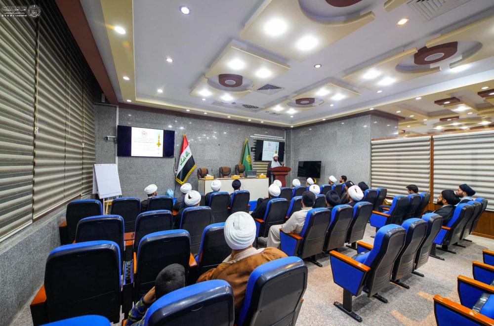 قسم الشؤون الدينية يقيم ندوة للتعريف ببرنامجه التبليغي ونشاطاته الثقافية والعقائدية لخدمة مختلف شرائح المجتمع 