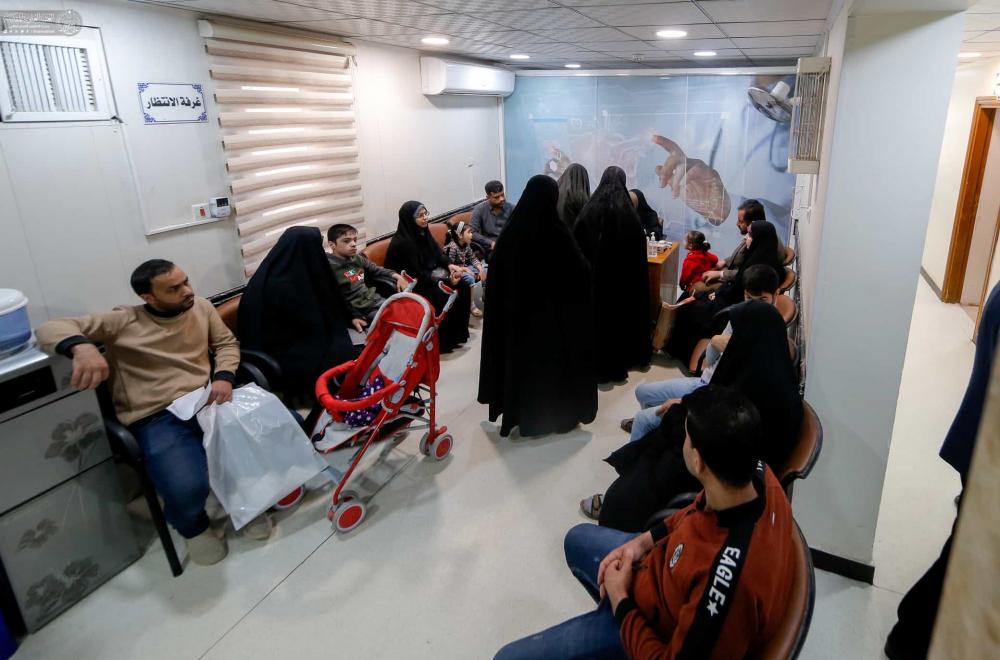 مباشرة فريق طبي باكستاني باستقبال وعلاج الحالات المرضية مجاناً من مختلف محافظات العراق 