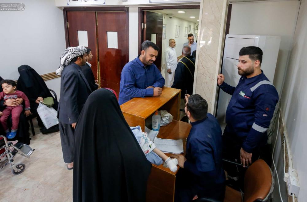 مباشرة فريق طبي باكستاني باستقبال وعلاج الحالات المرضية مجاناً من مختلف محافظات العراق 